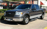 2008 Ford F-150 Lariat 4x4 Super-Cab *Driver Lean Back Leather Seat Cover BLACK - usautoupholstery