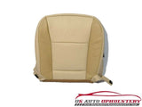 06 07 08 Ford Explorer Limited Driver Bottom Leather Seat Cover 2 Tone Pattern - usautoupholstery