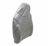 2001 Ford Excursion Driver Side Lean Back Replacement Leather Seat Cover GRAY - usautoupholstery