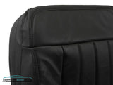 2007 Ford F150 Harley-Davidson -Passenger Side Bottom Leather Seat Cover BLACK - usautoupholstery