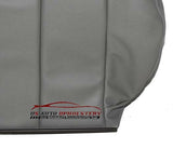 2005 Chrysler 300 200 Driver Lean Back Synthetic Leather Seat Cover Slate Gray - usautoupholstery