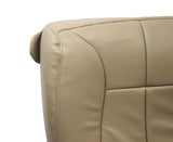 2000 Dodge Ram 3500 Quad -Driver Side Bottom Synthetic Leather Seat Cover Tan - usautoupholstery