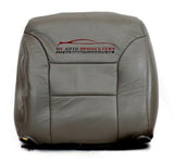 1995-1999 Chevy Suburban C/K LS LT Driver Side Lean Back Leather Seat Cover Gray - usautoupholstery