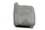 2004 Chevy Suburban LT Z71 LS -Driver Side Lean Back Leather Seat Cover Gray - usautoupholstery