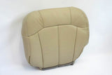 00-02 Chevy Tahoe Suburban LS with Leather *Driver Bottom Leather Seat Cover TAN - usautoupholstery