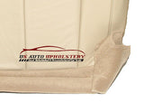 2007-2010 Ford Expedition Driver Side Bottom Perforated Leather Seat Cover Tan - usautoupholstery
