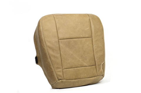 04 05 06 Ford F-350 4x4 Diesel F350 Driver Bottom King Ranch Leather Seat Cover - usautoupholstery