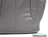 1999-2002 Dodge Ram Driver Bottom Replacement Synthetic Leather Seat Cover GRAY - usautoupholstery