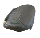 2005- 2009 Chrysler Town & Country Limited Driver Bottom Vinyl Seat Cover Gray - US Auto Upholstery