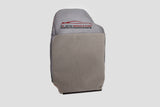 2000 2001 Dodge Ram Laramie Driver Lean Back Synthetic Leather Seat Cover Gray - usautoupholstery
