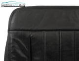 2006 2007 Ford F150 Harley-Davidson -Driver Side Bottom Leather Seat Cover BLACK - usautoupholstery