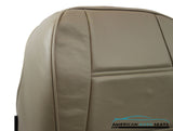 Ford 2001 2002 Mustang V6 Coupe -Passenger Side Bottom Leather Seat Cover Tan - usautoupholstery