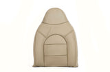 2000 Ford F350 Lariat -Driver Side Lean Back Replacement Leather Seat Cover TAN- - usautoupholstery