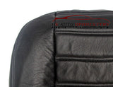 2003-2007 - Hummer H2 - Driver Bottom Replacement Leather Seat Cover - Black - usautoupholstery
