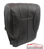 1998 Dodge Ram 2500 Passenger Side Bottom Synthetic Leather Seat Cover DARK GRAY - usautoupholstery