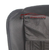 2004 Ford F250 F350 Harley Davidson 4X4 Driver Side Bottom Leather Seat Cover - usautoupholstery
