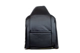 2003 2004 F250 4X4 Lariat 5.4L V8 GAS -Driver Lean Back Leather Seat Cover BLACK - usautoupholstery