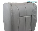 98 1999 Dodge Ram 2500 Driver Side Bottom Synthetic Leather Seat Cover Gray - usautoupholstery
