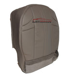 2002-2007 Jeep Grand Cherokee Driver Bottom Synthetic Leather Seat Cover Gray - usautoupholstery