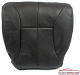 98-02 Dodge Ram SLT 4x4 Driver Bottom Synthetic Leather Seat Cover Dark Gray - usautoupholstery