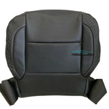 2015-2018 Chevy Tahoe Front Driver Bottom Perforated vinyl Seat Cover "Black"