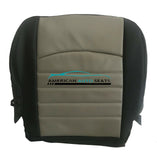 2011 Dodge Ram Laramie 1500 2500 3500 Driver Bottom vinyl Seat Cover 2 tone Gray