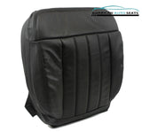 2007 Ford F150 Harley-Davidson -Passenger Side Bottom Leather Seat Cover BLACK - usautoupholstery