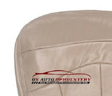 00 & 01 Ford F150 Lariat Driver Side Bottom Leather Seat Cover - Tan - usautoupholstery