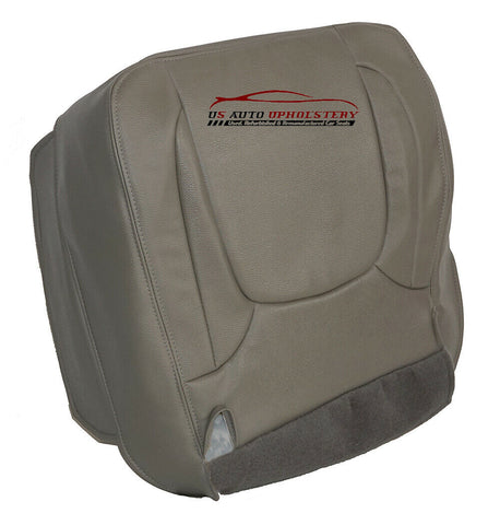 2004 Dodge Ram 1500 Laramie Driver Bottom Synthetic Leather Seat Cover Taupe - usautoupholstery