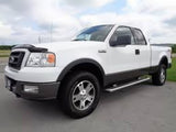 1999 Ford F150 Lariat Quad Club Cab - Driver Bottom Leather Seat Cover GRAY - usautoupholstery