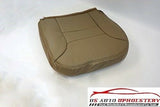 1995 96 97 99 Chevy Silverado K1500 K2500 Driver Bottom Leather Seat Cover Tan