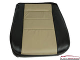 2005 Ford Excursion EDDIE BAUER Leather Driver Side Bottom Seat Cover 2-TONE - usautoupholstery