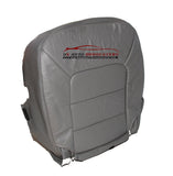 03 04 Ford Expedition Limited XLT XLS Driver Bottom Leather Seat Cover Gray - usautoupholstery