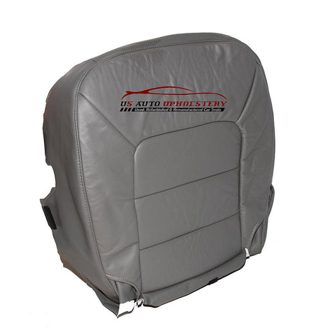 2003 Ford Expedition Limited XLT XLS Driver Bottom Leather Seat Cover Gray - usautoupholstery