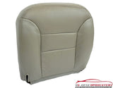 1995 GMC Suburban 1500 -Driver Side Bottom Replacement LEATHER Seat Cover GRAY - usautoupholstery