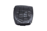 2002 01 Dodge Ram 3500 Driver Side Bottom Synthetic Leather Seat Cover DARK GRAY - usautoupholstery