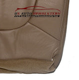 1997-2002 Ford Expedition Eddie Bauer Driver Side Bottom Leather Seat Cover TAN - usautoupholstery
