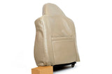 02 03 Ford F350 Lariat Passenger LEAN BACK Replacement Leather Seat Cover TAN - usautoupholstery