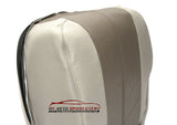 01 02 GMC Yukon Denali Driver Bottom Replacement Leather Seat Cover 2 Tone Tan - usautoupholstery