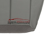 2010 Chrysler 300 200 Driver Side Bottom Synthetic Leather Seat Cover Slate Gray - usautoupholstery