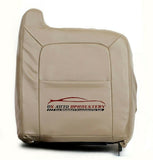 03-07 Chevy 2500HD 4X4 Diesel LT3 Passenger Lean Back LEATHER Seat Cover Tan - usautoupholstery