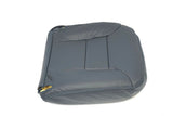 1995-1999 GMC Sierra K3500 *Driver Bottom Replacement Leather Seat Cover Blue - usautoupholstery