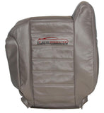 2003-2007 Hummer H2 SUV Driver Side LeanBack Replacement Leather Seat Cover Gray - usautoupholstery