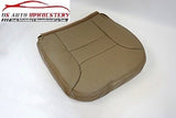 95-99 GMC Suburban 1500 -Driver Side Bottom Replacement LEATHER Seat Cover TAN - usautoupholstery