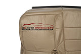 2001 Ford F250 Lariat Passenger Bench Bottom Replacement Leather Seat Cover Tan - usautoupholstery