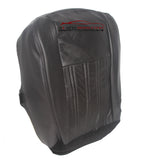 2004 04  Ford F350 Harley-Davidson Diesel Driver Bottom Black Leather Seat Cover - usautoupholstery