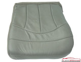 1999 Ford F-150 Lariat 2WD Extended *Driver Side Bottom Leather Seat Cover GRAY - usautoupholstery