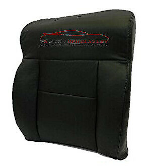 2005 Ford F-150 Lariat 2WD Super-Crew *Driver Lean Back Leather Seat Cover BLACK - usautoupholstery