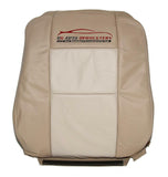 2006 Ford Explorer Eddie Bauer XLT 4X4 Driver Lean Back Leather Seat Cover Tan - usautoupholstery