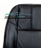 2007-2014 Chevy Tahoe LT, LS, LTZ, Z71 Driver Lean Back Leather Seat Cover Black